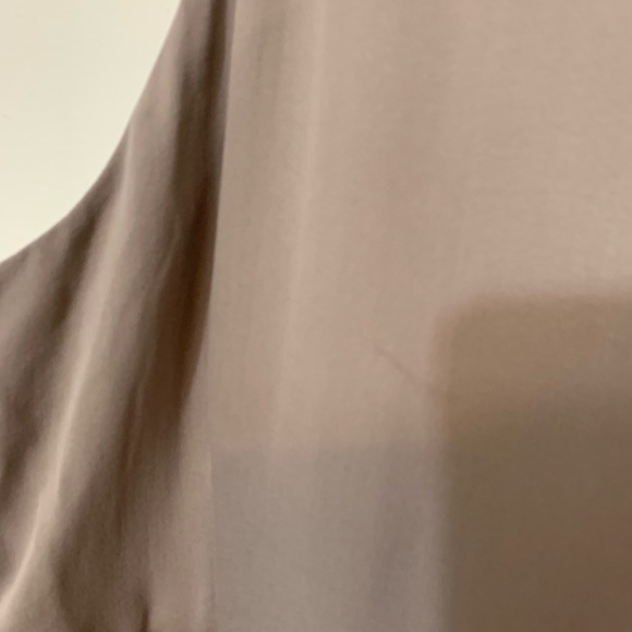 La Fee Verte Taupe High Neck Wrap Dress Size S - Picture 7 of 7